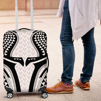 Hawaiian Kakau Art Tattoos Aquaman Style Luggage Cover White Version - Wonder Print Shop