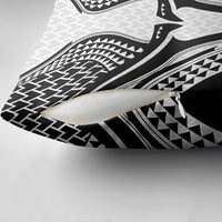 Hawaiian Kakau Art Tattoos Aquaman Style Pillow Cover White Version - Wonder Print Shop