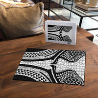 Hawaiian Kakau Art Tattoos Aquaman Style Puzzle White Version - Wonder Print Shop