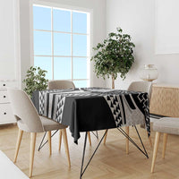 Hawaiian Kakau Art Tattoos Aquaman Style Tablecloth White Version - Wonder Print Shop