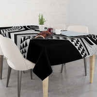 Hawaiian Kakau Art Tattoos Aquaman Style Tablecloth White Version - Wonder Print Shop