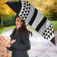 Hawaiian Kakau Art Tattoos Aquaman Style Umbrella White Version - Wonder Print Shop