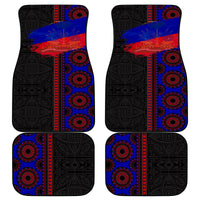 Haiti Flag Day African Seamless Pattern Car Mats - Wonder Print Shop