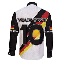 Custom Germany Football Road to the 4th European Championship Family Matching Short Sleeve Bodycon Dress and Hawaiian Shirt White Color - Wonder Print Shop