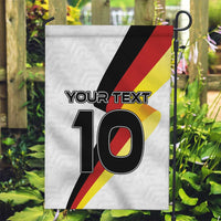 Custom Germany Football Road to the 4th European Championship Garden Flag White Color - Wonder Print Shop