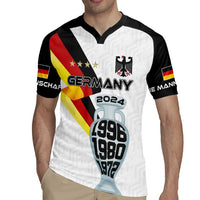 Custom Germany Football Road to the 4th European Championship Rugby Jersey White Color - Wonder Print Shop
