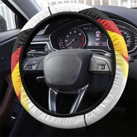 Germany Football Road to the 4th European Championship Steering Wheel Cover White Color - Wonder Print Shop