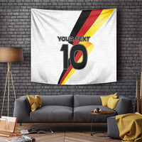 Custom Germany Football Road to the 4th European Championship Tapestry White Color - Wonder Print Shop