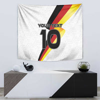Custom Germany Football Road to the 4th European Championship Tapestry White Color - Wonder Print Shop