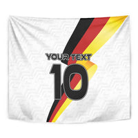 Custom Germany Football Road to the 4th European Championship Tapestry White Color - Wonder Print Shop