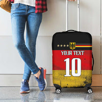Custom Germany Football Road to the 4th European Championship Luggage Cover Black Color - Wonder Print Shop