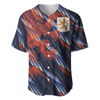 Custom Netherlands Lion Football Baseball Jersey Sporty Style - Wonder Print Shop