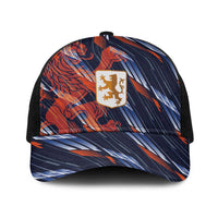 Netherlands Lion Football Baseball Net Cap Sporty Style - Wonder Print Shop