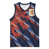 Custom Netherlands Lion Football Basketball Jersey Sporty Style - Wonder Print Shop