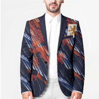 Custom Netherlands Lion Football Blazer Sporty Style - Wonder Print Shop