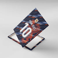 Custom Netherlands Lion Football Canvas Wall Art Sporty Style - Wonder Print Shop