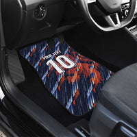 Custom Netherlands Lion Football Car Mats Sporty Style - Wonder Print Shop