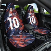 Custom Netherlands Lion Football Car Seat Cover Sporty Style - Wonder Print Shop