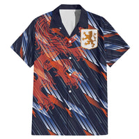 Custom Netherlands Lion Football Family Matching Mermaid Dress and Hawaiian Shirt Sporty Style - Wonder Print Shop