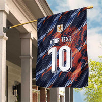 Custom Netherlands Lion Football Garden Flag Sporty Style - Wonder Print Shop
