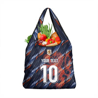 Custom Netherlands Lion Football Grocery Bag Sporty Style - Wonder Print Shop