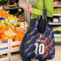 Custom Netherlands Lion Football Grocery Bag Sporty Style - Wonder Print Shop