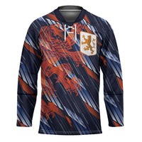 Custom Netherlands Lion Football Hockey Jersey Sporty Style - Wonder Print Shop