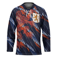 Custom Netherlands Lion Football Hockey Jersey Sporty Style - Wonder Print Shop
