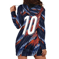 Custom Netherlands Lion Football Hoodie Dress Sporty Style - Wonder Print Shop