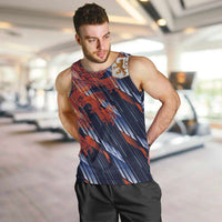 Custom Netherlands Lion Football Men Tank Top Sporty Style - Wonder Print Shop