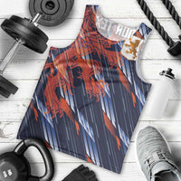 Custom Netherlands Lion Football Men Tank Top Sporty Style - Wonder Print Shop