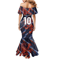 Custom Netherlands Lion Football Mermaid Dress Sporty Style - Wonder Print Shop