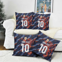 Custom Netherlands Lion Football Pillow Cover Sporty Style - Wonder Print Shop