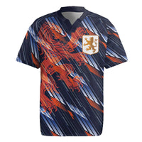 Custom Netherlands Lion Football Rugby Jersey Sporty Style - Wonder Print Shop