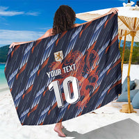 Custom Netherlands Lion Football Sarong Sporty Style - Wonder Print Shop