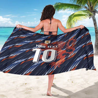 Custom Netherlands Lion Football Sarong Sporty Style - Wonder Print Shop