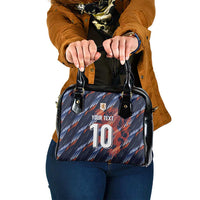 Custom Netherlands Lion Football Shoulder Handbag Sporty Style - Wonder Print Shop