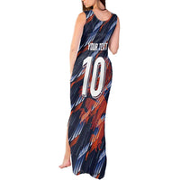 Custom Netherlands Lion Football Tank Maxi Dress Sporty Style - Wonder Print Shop