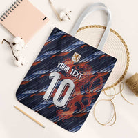 Custom Netherlands Lion Football Tote Bag Sporty Style - Wonder Print Shop
