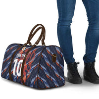 Custom Netherlands Lion Football Travel Bag Sporty Style - Wonder Print Shop