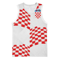 Custom Croatia Football Basketball Jersey Kockasti-Grunge Checkers - Wonder Print Shop