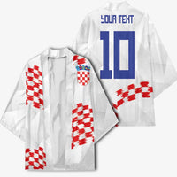Custom Croatia Football Kimono Kockasti-Grunge Checkers - Wonder Print Shop