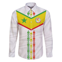Custom Senegal Football Family Matching Puletasi and Hawaiian Shirt Tricolor Traditional Patterns Sporty Style - Wonder Print Shop