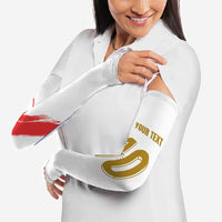 Custom France Foorball Arm Sleeves Les Bleus Tricolor Brush Style - Wonder Print Shop