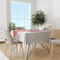 Custom France Foorball Tablecloth Les Bleus Tricolor Brush Style - Wonder Print Shop
