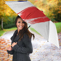 Custom France Foorball Umbrella Les Bleus Tricolor Brush Style - Wonder Print Shop