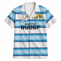 Argentina Rugby Custom Hawaiian Shirt Pumas Stripes Style