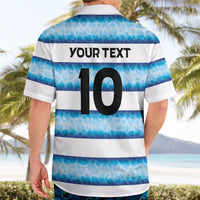 Argentina Rugby Custom Hawaiian Shirt Pumas Stripes Style