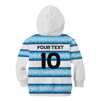 Argentina Rugby Custom Kid Hoodie Pumas Stripes Style