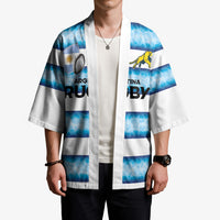 Argentina Rugby Custom Kimono Pumas Stripes Style